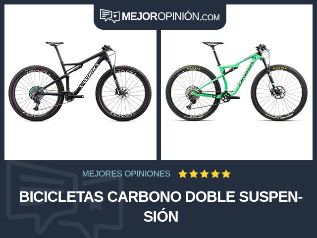 Bicicletas Carbono Doble suspensión