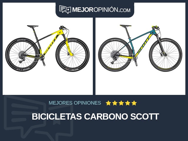 Bicicletas Carbono SCOTT