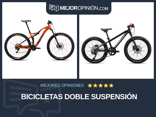 Bicicletas Doble suspensión