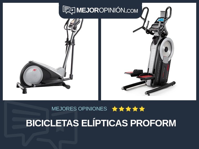Bicicletas elípticas ProForm