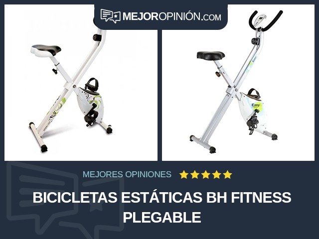Bicicletas estáticas BH Fitness Plegable
