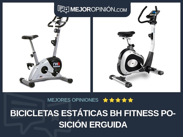 Bicicletas estáticas BH Fitness Posición erguida