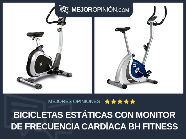 Bicicletas estáticas Con monitor de frecuencia cardíaca BH Fitness