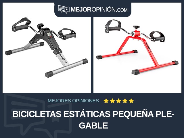 Bicicletas estáticas Pequeña Plegable