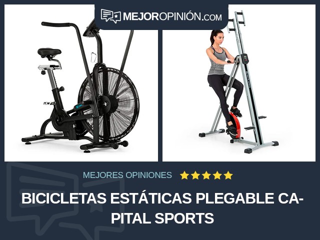 Bicicletas estáticas Plegable Capital Sports