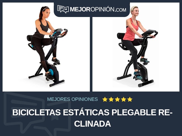 Bicicletas estáticas Plegable Reclinada