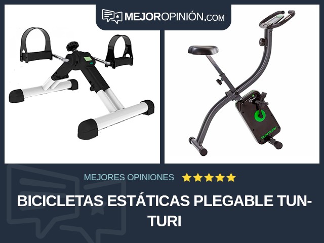 Bicicletas estáticas Plegable Tunturi