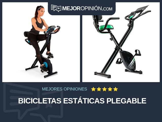 Bicicletas estáticas Plegable