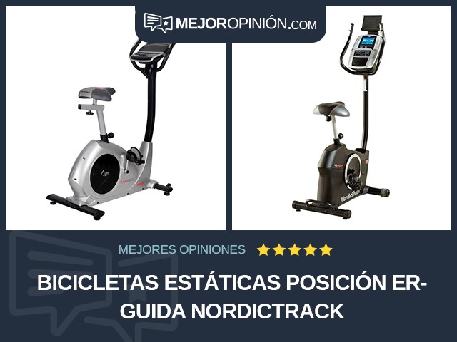 Bicicletas estáticas Posición erguida NordicTrack