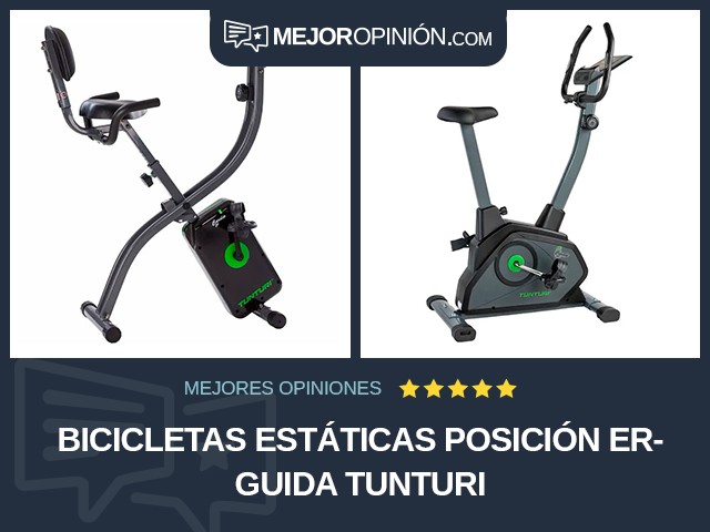 Bicicletas estáticas Posición erguida Tunturi