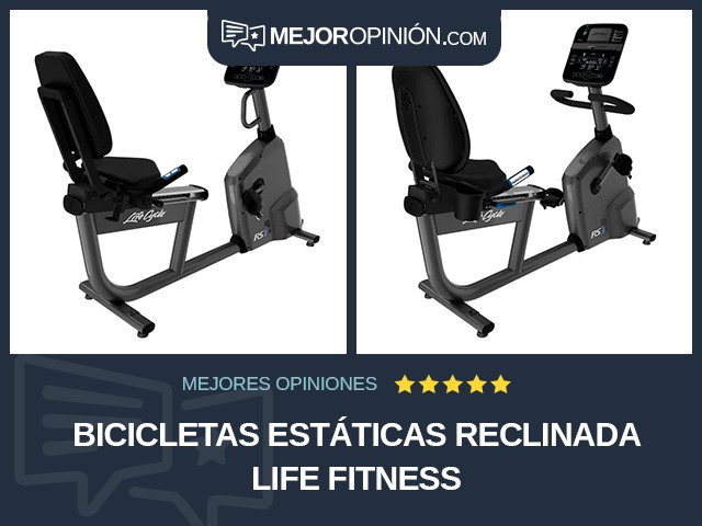 Bicicletas estáticas Reclinada Life Fitness