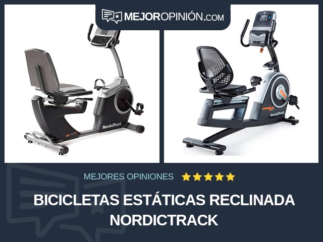 Bicicletas estáticas Reclinada NordicTrack