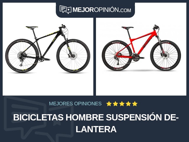 Bicicletas Hombre Suspensión delantera