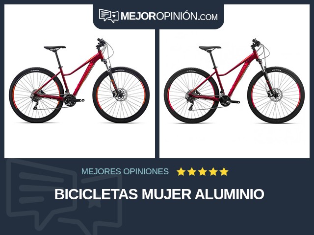 Bicicletas Mujer Aluminio