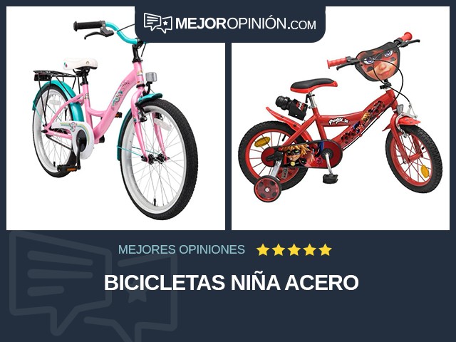 Bicicletas Niña Acero