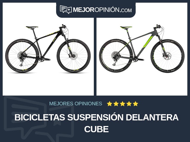 Bicicletas Suspensión delantera CUBE