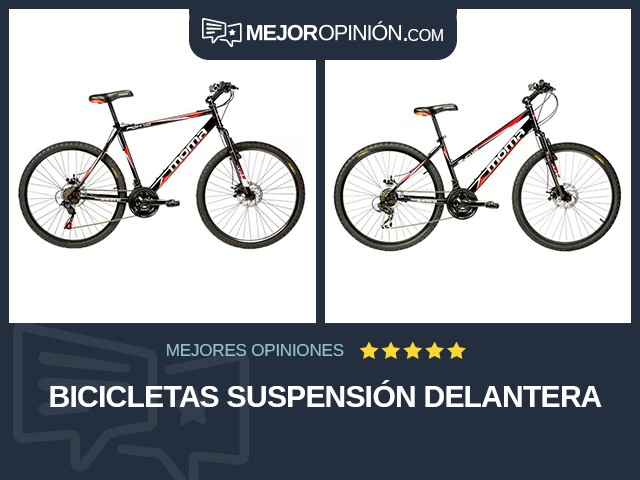 Bicicletas Suspensión delantera