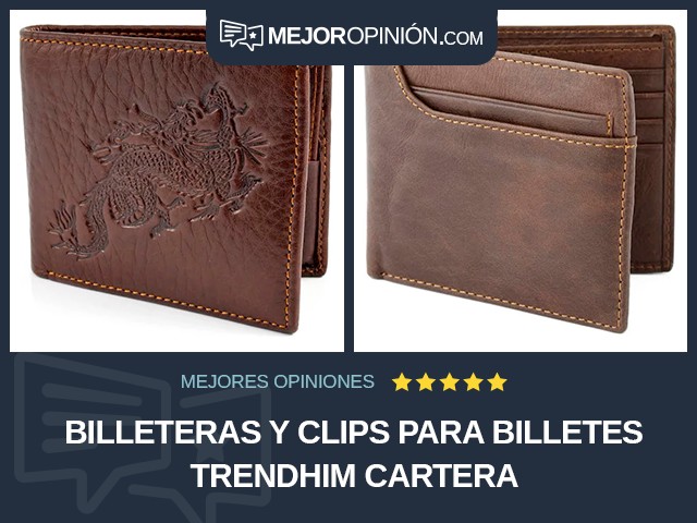 Billeteras y clips para billetes Trendhim Cartera