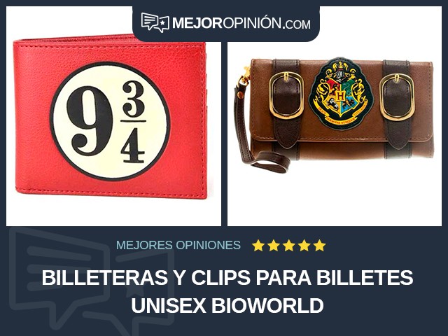 Billeteras y clips para billetes Unisex Bioworld