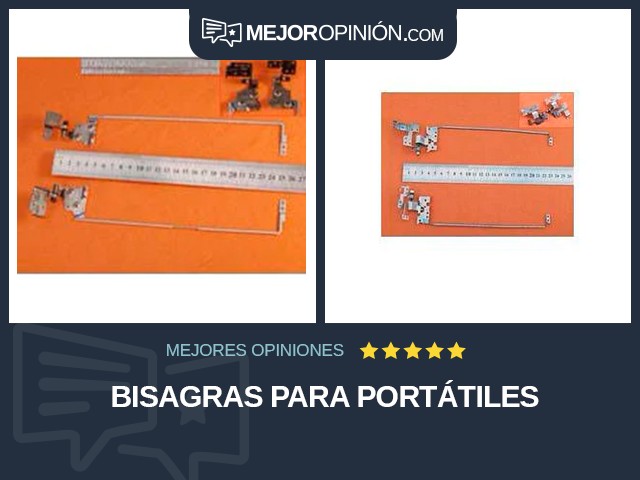 Bisagras para portátiles