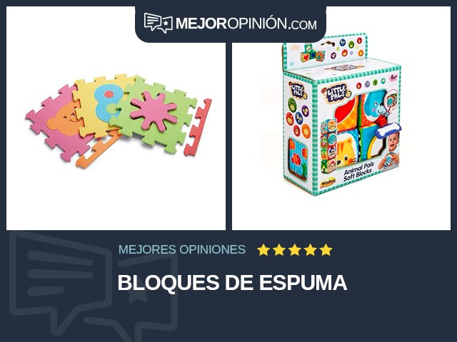 Bloques de espuma