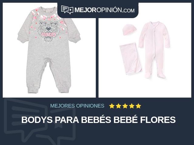 Bodys para bebés Bebé Flores