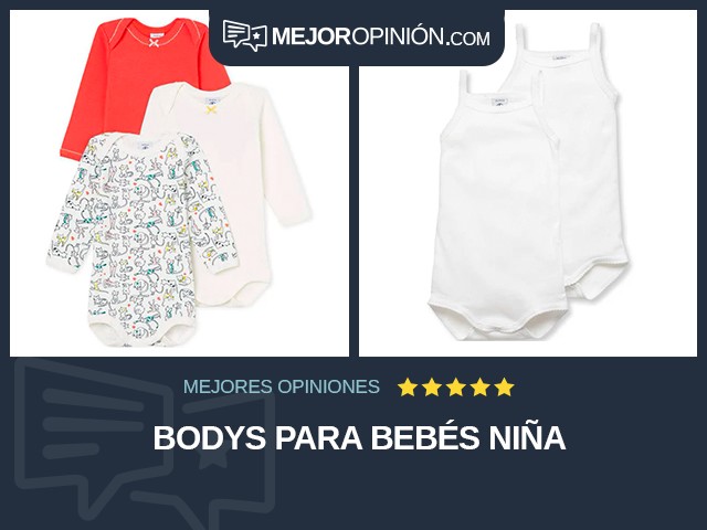 Bodys para bebés Niña