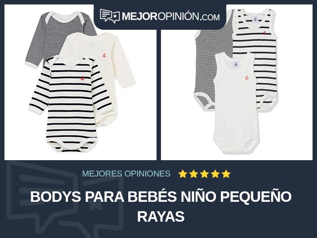 Bodys para bebés Niño pequeño Rayas