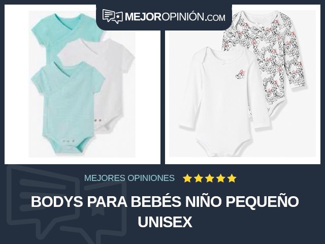 Bodys para bebés Niño pequeño Unisex