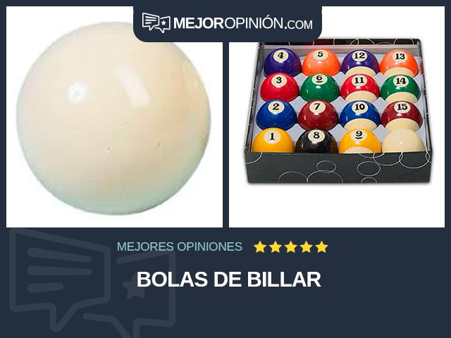 Bolas de billar