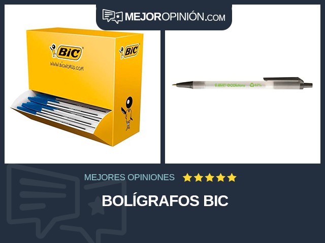 Bolígrafos BIC