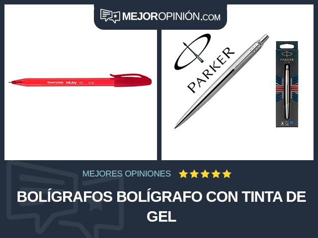 Bolígrafos Bolígrafo Con tinta de gel