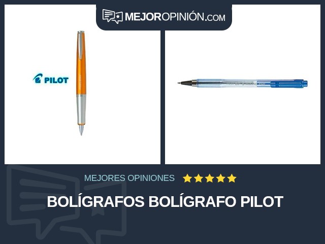Bolígrafos Bolígrafo Pilot