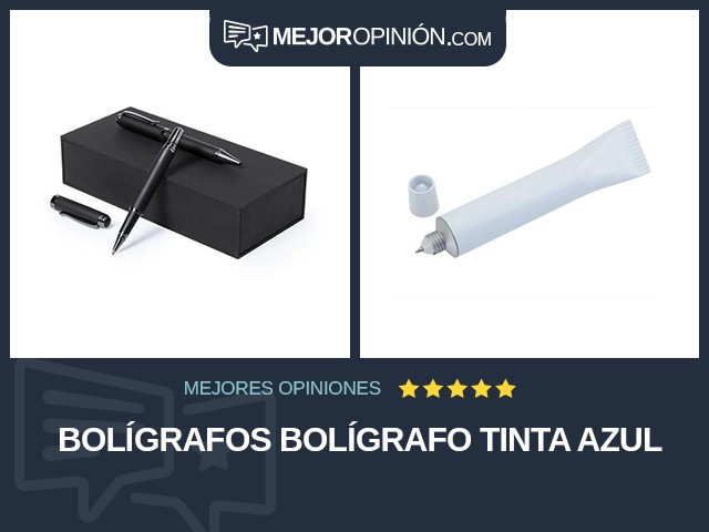 Bolígrafos Bolígrafo Tinta azul