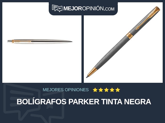 Bolígrafos Parker Tinta negra