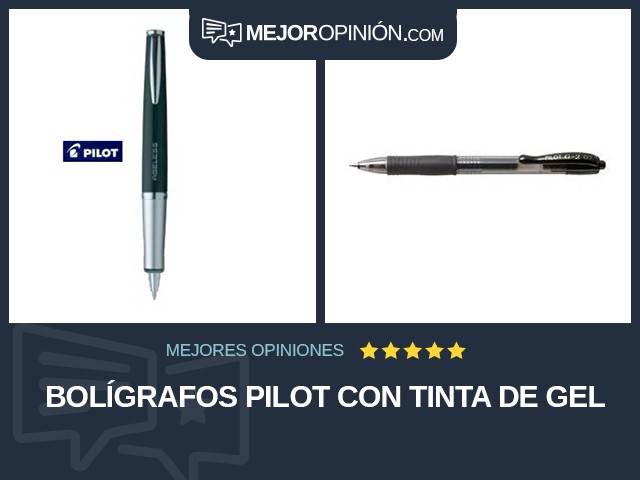 Bolígrafos Pilot Con tinta de gel