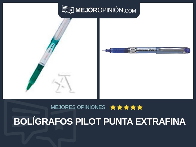 Bolígrafos Pilot Punta extrafina
