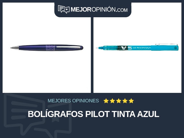 Bolígrafos Pilot Tinta azul