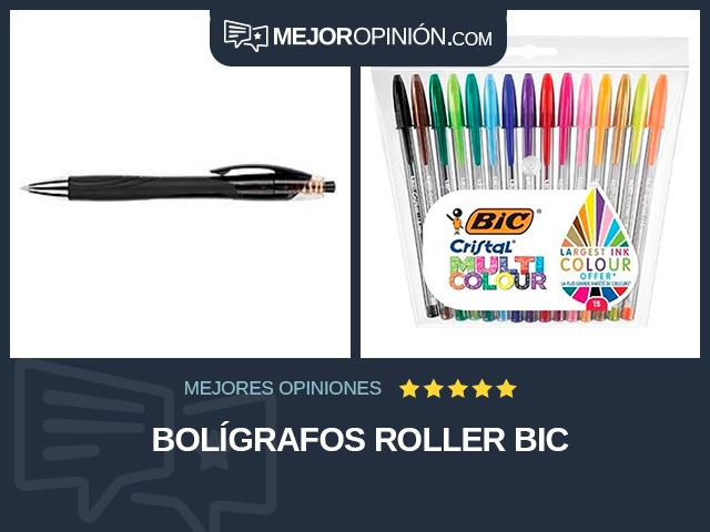 Bolígrafos Roller BIC