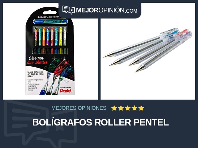 Bolígrafos Roller Pentel