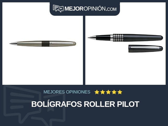 Bolígrafos Roller Pilot