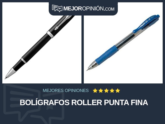 Bolígrafos Roller Punta fina