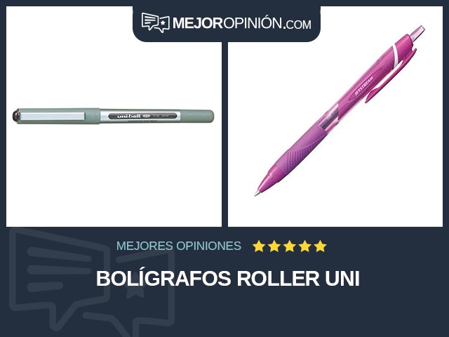 Bolígrafos Roller Uni