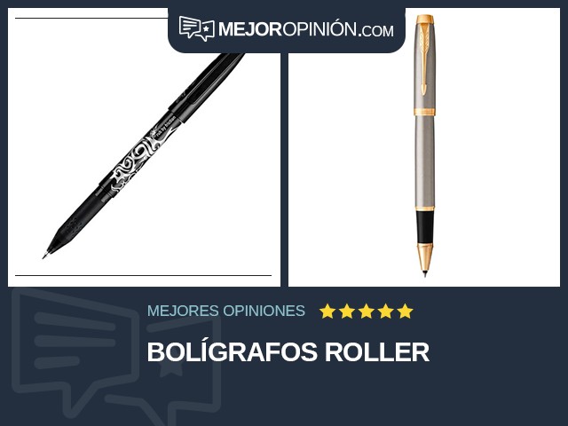 Bolígrafos Roller