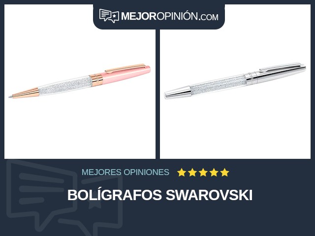 Bolígrafos Swarovski