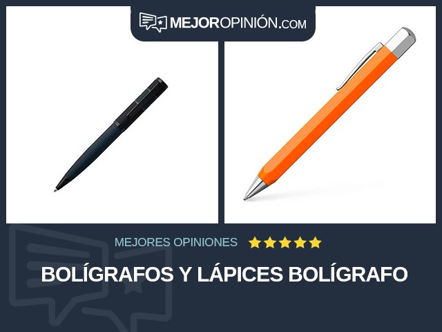 Bolígrafos y lápices Bolígrafo