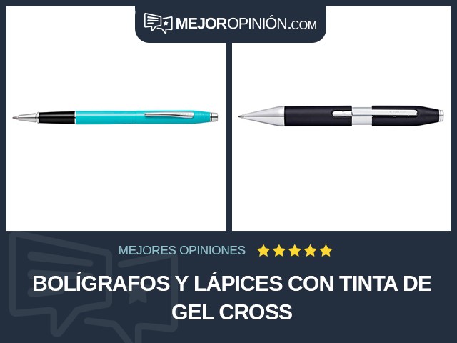 Bolígrafos y lápices Con tinta de gel Cross
