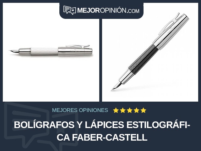 Bolígrafos y lápices Estilográfica Faber-Castell