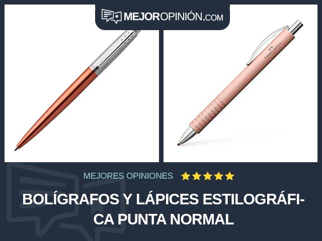 Bolígrafos y lápices Estilográfica Punta normal