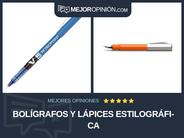 Bolígrafos y lápices Estilográfica